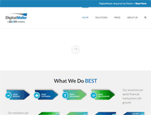 Tablet Screenshot of digitalmailer.com